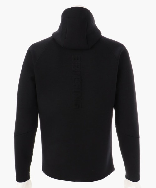 BRIEFING パーカー　ブラックM BRIEFING（ブリーフィング） ジップアップパーカー M ブラック メンズ