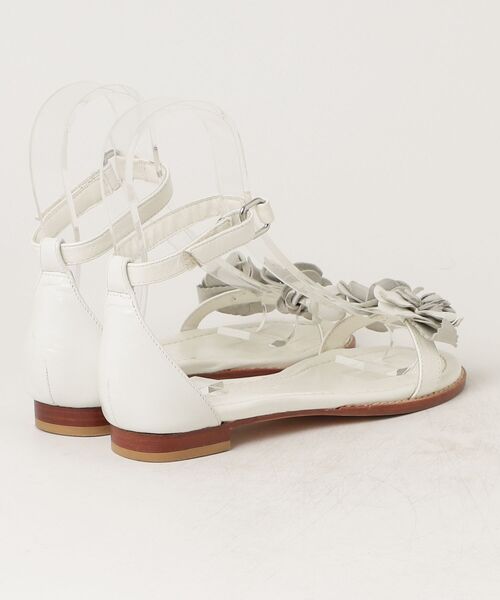 「TSURU by Mariko Oikawa」 フラットサンダル 35 ホワイト レディース_画像2
