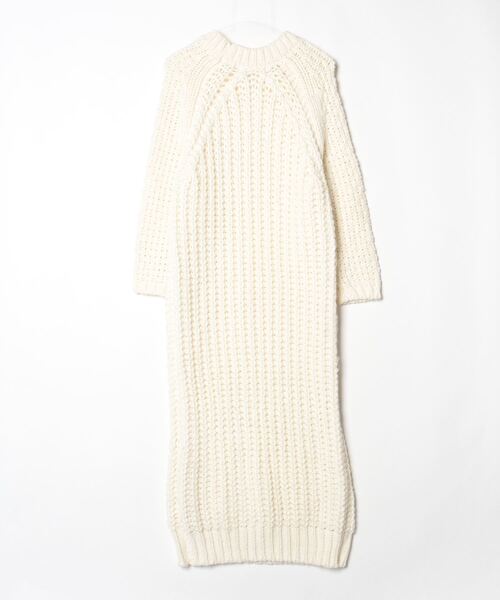「BABYLONE」 ニットワンピース - ベージュ レディース_画像2