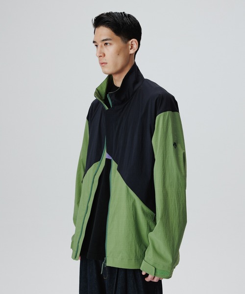 「DESCENTE ALLTERRAIN」 ブルゾン X-LARGE ダークグリーン メンズ_画像9