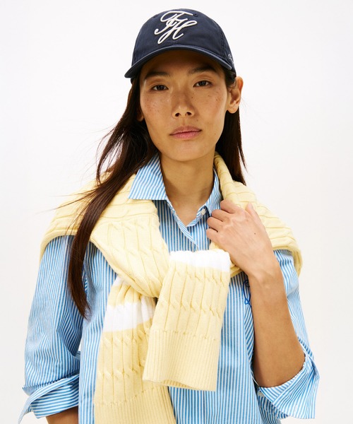 TOMMY HILFIGER（トミー・ヒルフィガー） キャップ 帽子 THエンブ