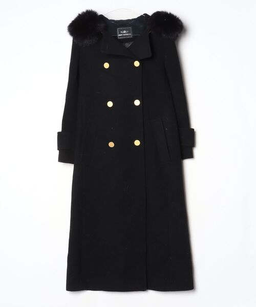GRACE CONTINENTAL（グレースコンチネンタル） コート 36 ブラック