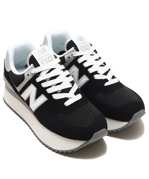 ニューバランス New Balance 厚底 WL574ZSA ブラック 24 ニューバランス New Balance 厚底 WL574ZSA ブラック 24 楽天市場