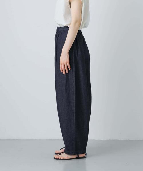 かぐれ ジーンズ デニム デニムパンツ デニムボリュームパンツ