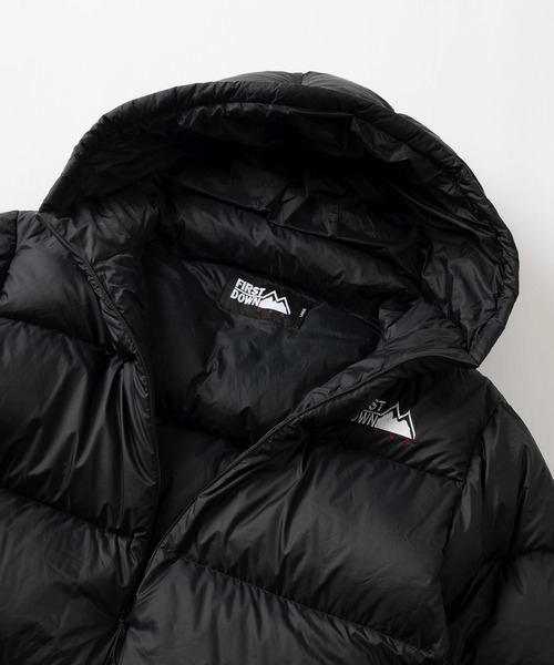 FIRST DOWN（ファーストダウン） ダウンジャケット L ブラック メンズ