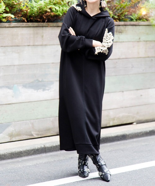 OSMOSIS（オズモーシス） ワンピース レースモチーフワンピース