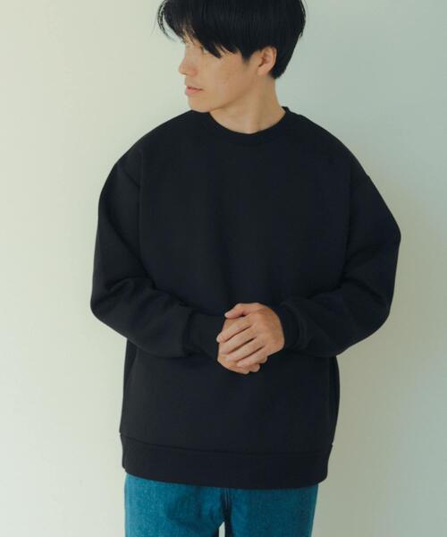 「ITEMS URBANRESEARCH」 長袖Tシャツ MEDIUM ブラック メンズ_画像3