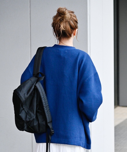 「B.C STOCK」 「INHERIT」ニットカーディガン MEDIUM ネイビー メンズ_画像2