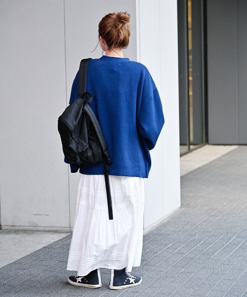 「B.C STOCK」 「INHERIT」ニットカーディガン MEDIUM ネイビー メンズ_画像5