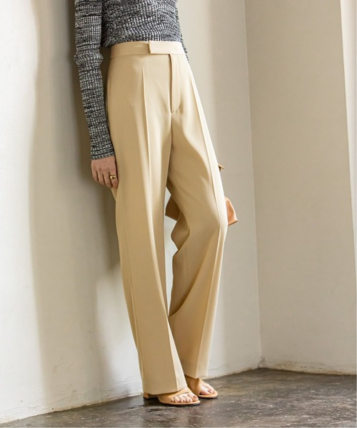 「NOBLE」 パンツ 38 ブラウン レディース_画像2