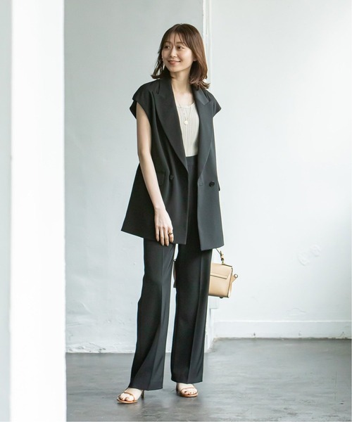 「NOBLE」 パンツ 38 ブラウン レディース_画像4