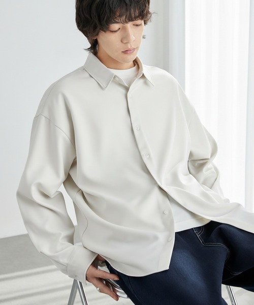 ANDER HUNK Wポケットメタルボタンシャツ ANDER HUNK シャツ W-Pocket Metal Button Shirt / Wポケットメタル