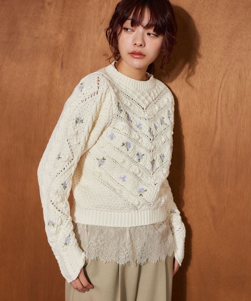 サテンレースキャミソール　mysty woman mysty woman｜サテンレースキャミソール | Rakuten Fashion(楽天