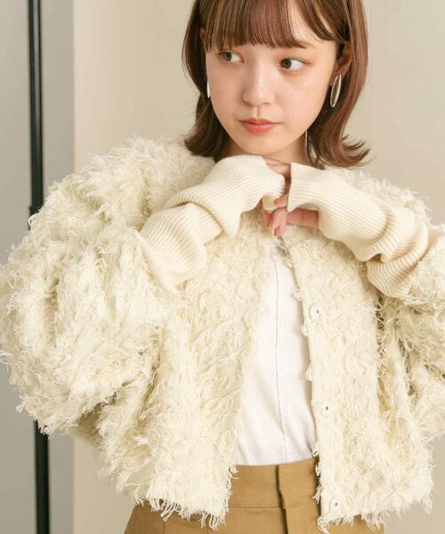 KBF（ケービーエフ） カーディガン ONE ブラック レディース