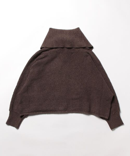 「LAGUNAMOON」 7分袖ニットカーディガン FREE アイボリー レディース_画像2