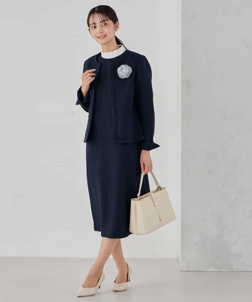 a.v.v（アー・ヴェ・ヴェ） ジャケット ノーカラージャケット