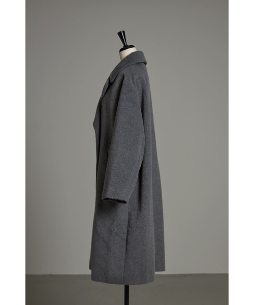 「&. NOSTALGIA」 チェスターコート M チャコールグレー レディース_画像8