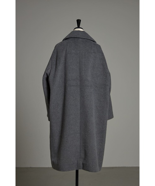 「&. NOSTALGIA」 チェスターコート M チャコールグレー レディース_画像9