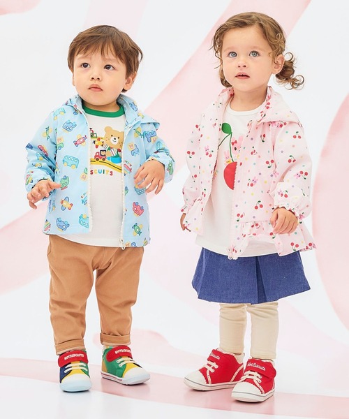 ミキハウス ホットビスケッツ　ウインドブレーカー アウター 男の子　110 ミキハウス ホットビスケッツ ウインドブレーカー アウター 男の子 110