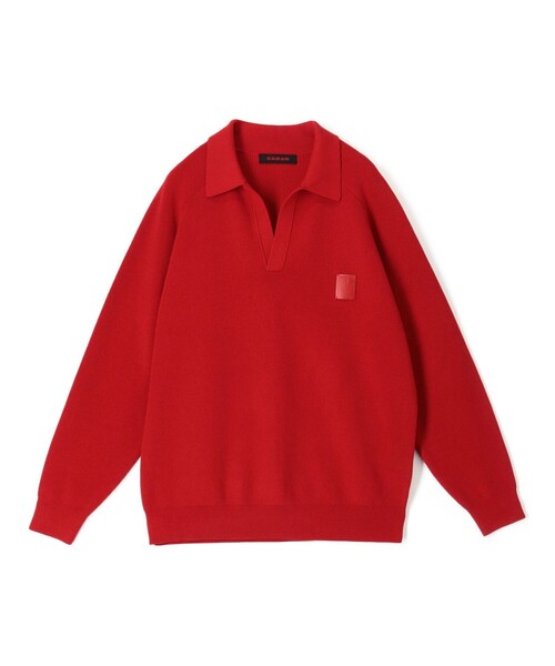 CABaN（キャバン） セーター ニット コットンカシミヤ ポロスキッパー
