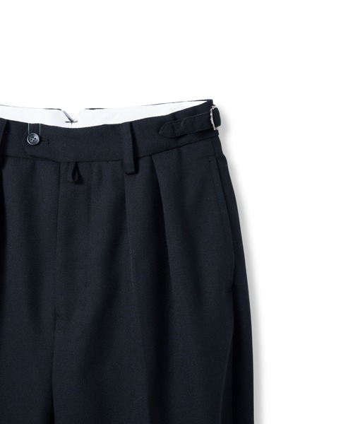 Blank Product. スラックス 「TENON」2TUCK TROUSERS メンズ