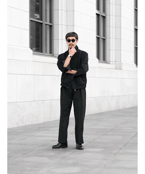 Blank Product. スラックス 2TUCK TROUSERS メンズ : ZOZOTOWN Yahoo