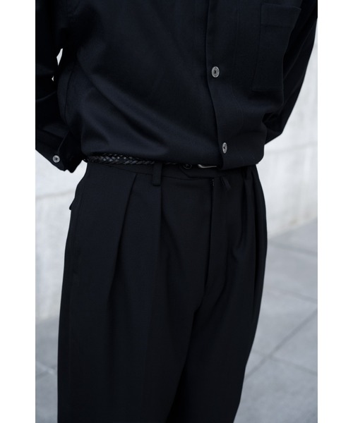 Blank Product. スラックス 2TUCK TROUSERS メンズ : ZOZOTOWN Yahoo