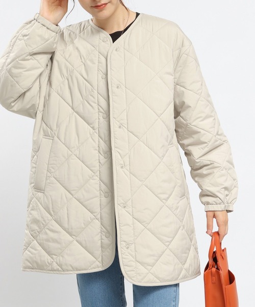 「GLOBAL WORK Smile Seed Store」 コート MEDIUM ダークカーキ レディース_画像5