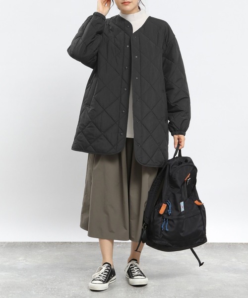 「GLOBAL WORK Smile Seed Store」 コート MEDIUM ダークカーキ レディース_画像8