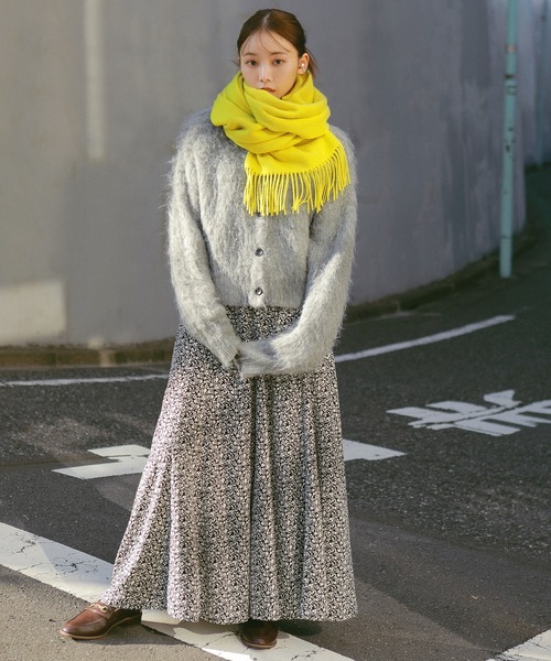 「N.（N. Natural Beauty Basic）」 ニットカーディガン MEDIUM グレー レディース_画像2