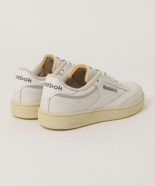「Reebok」 ローカットスニーカー 25.5cm オフホワイト メンズ_画像2