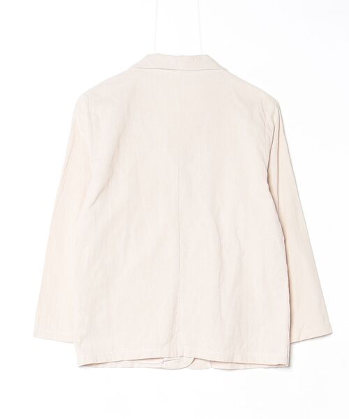 「BLANC FICELLE」 テーラードジャケット M ナチュラル レディース_画像2