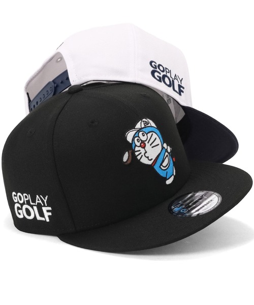 ニューエラー　ゴルフキャップ　ドラえもん　NEW ERA 9THIRTY 新品 9FORTY ニューエラ ドラえもん コラボ キャップ ゴルフ A-Frame On Par