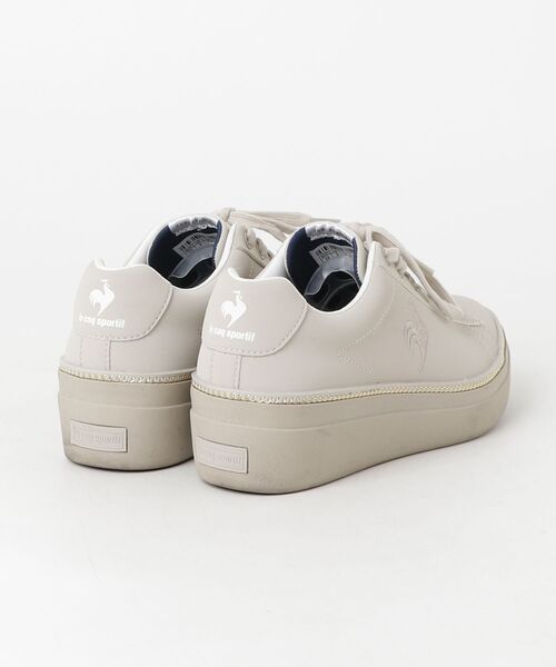 「le coq sportif」 ローカットスニーカー 24.0cm ベージュ レディース_画像2