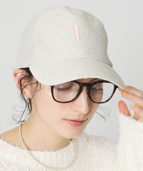 Revis. キャップ 帽子 「別注」「Revis.」メランジ ロゴ キャップ