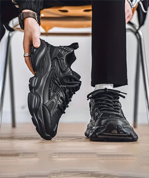 「CALIFORNIA OUTFITTERS」 ローカットスニーカー 44 ブラック メンズ_画像4