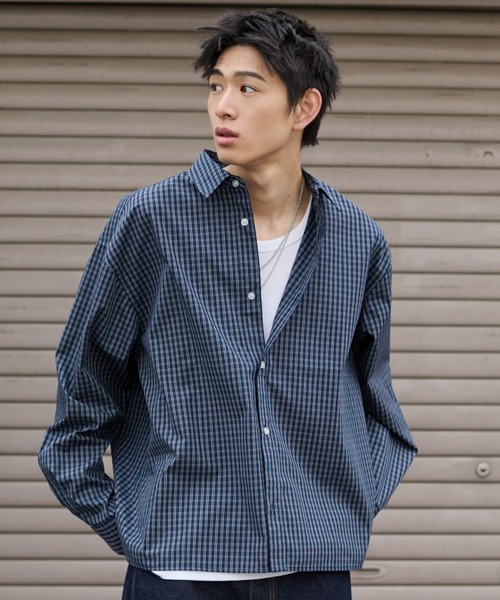 WEGO（ウィゴー） シャツ WEGO/「26年春夏新作」クロップドブロード