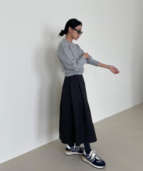「Didot.showroom」 長袖ニット FREE モカ レディース_画像9