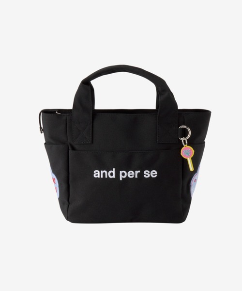 and per se（アンパスィ） トートバッグ チュッパチャプス カート