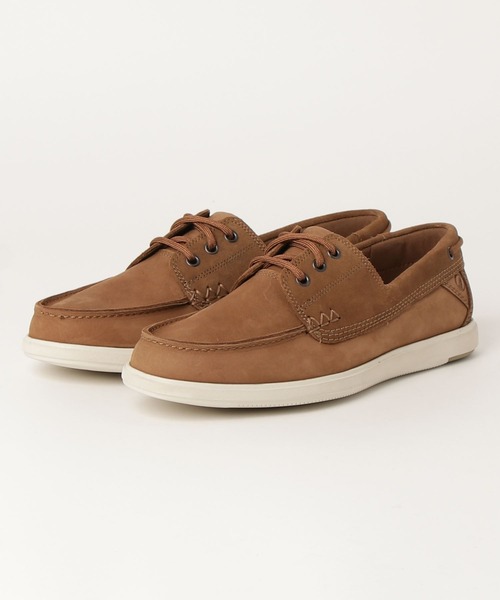 Clarks（クラークス） モカシンシューズ UK7 ブラウン メンズ