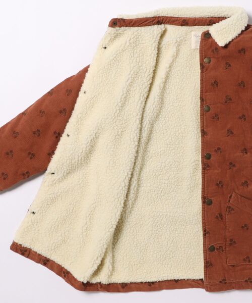 ベビー 「Rylee＋Cru」LONG CHORE COAT || BLOSSOM EMBROIDERYの画像