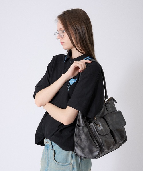 「ONCILY」 トートバッグ FREE ダークグレー メンズ_画像4