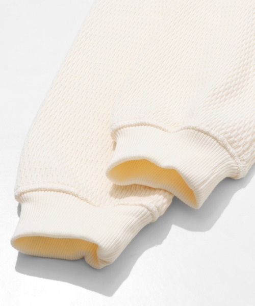 「KRIFF MAYER」 長袖Tシャツ MEDIUM チャコール メンズ_画像9