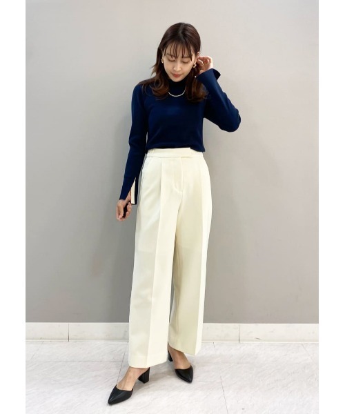 「CAST:」 パンツ M ネイビー レディース_画像2