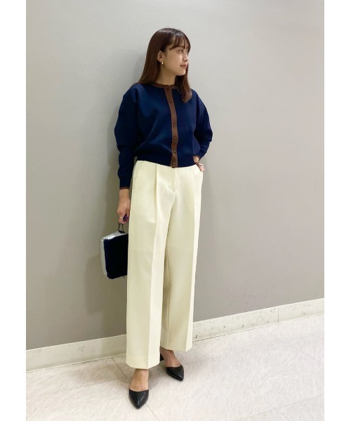 「CAST:」 パンツ M ネイビー レディース_画像4