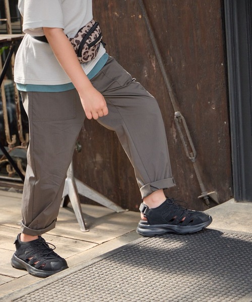 GLOBAL WORK（グローバルワーク） パンツ スゴラク撥水ベイカーバレル