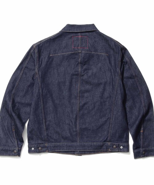 「Levi's」 デニムジャケット S ネイビー メンズの画像