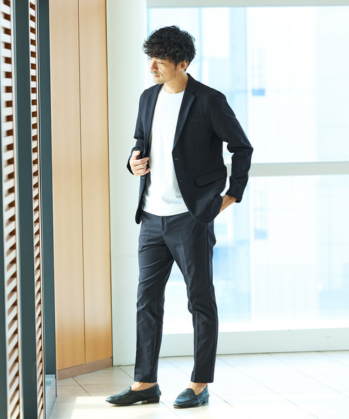 ABAHOUSE GRAY セットアップ 46 ネイビー メンズ : ZOZOTOWN Yahoo!店