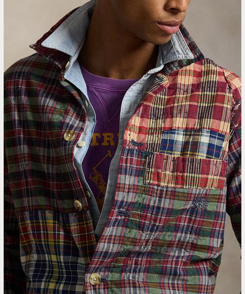 POLO RALPH LAUREN（ポロ・ラルフローレン） シャツ パッチワーク