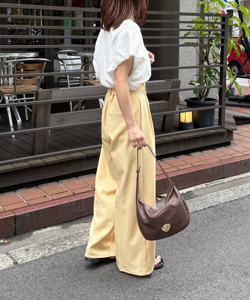 Thevon（ゼヴォン） スラックス パンツ 「新色登場！」ベルト付き